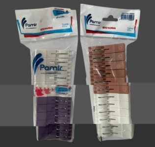 T8246 12 Lİ PAMİR PLASTİK MANDAL